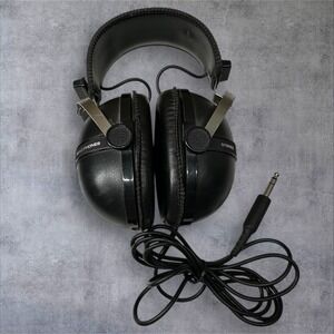 Pioneer SE-205 Vintage Stereo Headphones Over Ear 1/4" Plug – Foam Worn - Works!